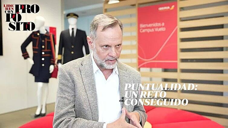 Juan Cierco, director corporativo de Iberia: «Confianza es la demostración diaria de las palabras con hechos»