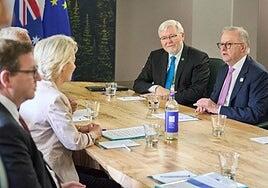 La UE y Australia firman un acuerdo de seguridad para reforzar su defensa común