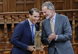 Felipe VI concede sus primeros títulos nobiliarios y nombra marqueses a Rafa Nadal, Luz Casal o Teresa Perales