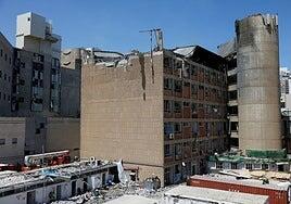 Un misil iraní impacta contra uno de los principales hospitales del sur de Israel