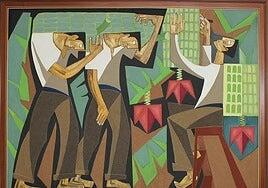 Carmen Arozena y Antonio Padrón dialogan en una muestra