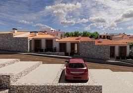 Tejeda impulsa un modelo ejemplar de vivienda pública integrada en el paisaje