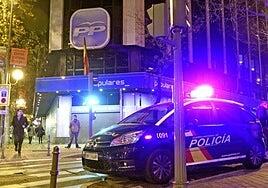 La huella de los registros a las sedes de los partidos en la democracia