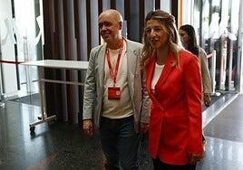 Yolanda Díaz dice que el problema de la corrupción está en PSOE y PP y pide contundencia contra «golfos y corruptos»