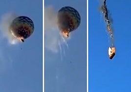 Ocho muertos al incendiarse un globo aerostático con 21 pasajeros en Brasil