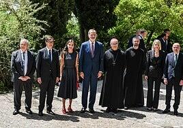 El Rey ve Montserrat como el «punto de encuentro» de la cultura catalana, española y europea