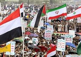 La guerra de banderas que explica el avispero de la guerra entre Israel e Irán