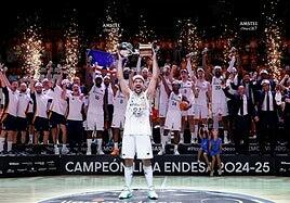 El Real Madrid retiene la corona ACB por la vía rápida