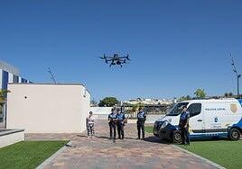 La Policía Local de Mogán crea una unidad de drones con cuatro agentes y tres aparatos