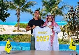Cristiano Ronaldo renueva con Al Nassr hasta 2027