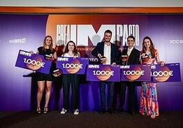 Vocento y U4IMPACT premian cinco Trabajos de Fin de Grado que pueden cambiar el futuro