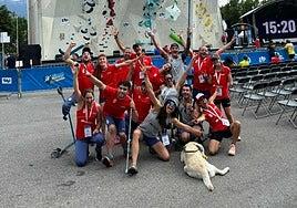 España brilla en la Copa del Mundo de Paraescalada con Los Ángeles 2028 en el horizonte