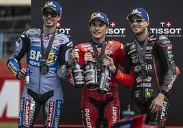 Un diez para los Márquez al sprint