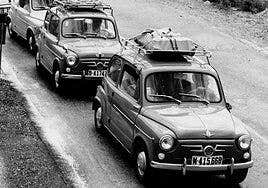Un viaje al pasado: Así era la Operación Salida en la España del SEAT 600 hace 60 años