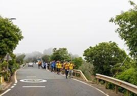 Gáldar acoge con cariño el Camino de Los Valores