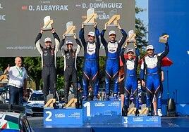 Rogelio Peñate se sube al podio en Grecia