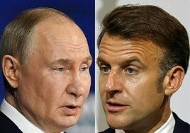 Macron y Putin reanudan sus contactos telefónicos por primera vez desde 2022