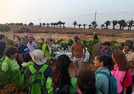 Antigua conduce a una tarde entre viñas y una noche a la luz de las brasas