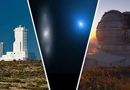 Los principales telescopios canarios se suman a la observación mundial de un objeto interestelar de 20 kilómetros de tamaño