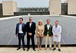 El hospital Doctor Negrín reducirá las emisiones de C02 con 3.100 placas fotovoltaicas