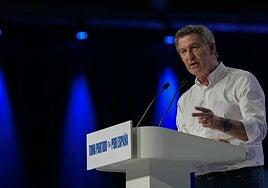 Feijóo enfila a un PP eufórico y sin fisuras a la Moncloa al grito de «¡los vamos a arrasar!»