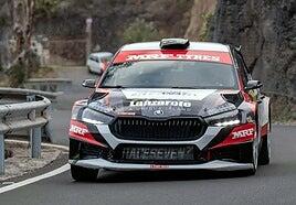 Raúl Hernández y Gabriel Espino reinan en el Rally Comarca Norte