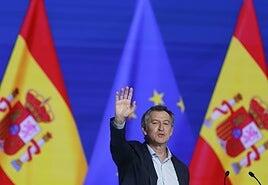 Feijóo se conjura para gobernar en solitario sin descartar a Vox, Junts y PNV: «O Sánchez o yo»