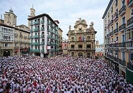 Así ha sido el chupinazo de San Fermín 2025