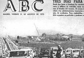 Cómo era la Operación Salida en los 70: el Renault 5 reinaba en carreteras menos masificadas y más peligrosas