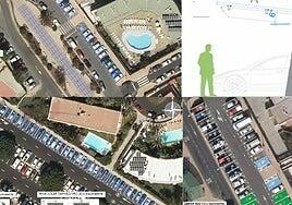 Sombras fotovoltaicas y puntos de recarga de vehículos eléctricos para Maspalomas