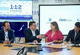 El Gobierno de Canarias y RTVC garantizan el acceso a la información en situaciones de emergencias