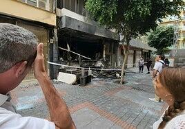 El PP asegura que avisó de la acumulación de enseres en la zona del incendio de Miguel Rosas