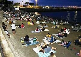 El cine en la playa, aperitivo en Arguineguín para el inicio de las fiestas del Carmen 2025