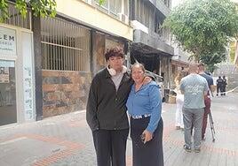 Incendio en Las Palmas de Gran Canaria: «¡Es mi casa, esa es mi casa!»