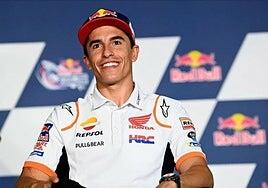 Marc Márquez corre en su jardín de Sachsenring