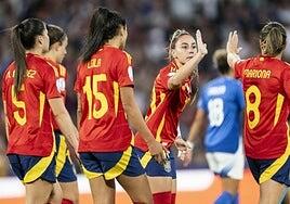 España sella el pleno y se cita con Suiza