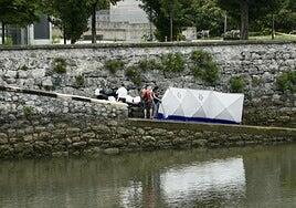 Aparece en el río Urumea en San Sebastián el cuerpo sin vida de un pamplonés de 55 años desaparecido hace dos días