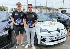 José Antonio Luján y Carles Sasplugas se coronan en el II Eco Rally Lanzarote