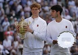 Alcaraz sucumbe ante un Sinner intratable y entrega la corona de Wimbledon