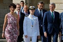 La princesa de Asturias recibe la Medalla de Oro de Galicia, «una tierra de acogida»