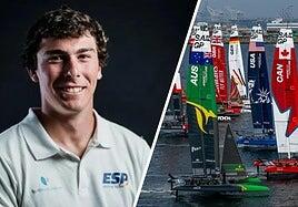 El grancanario Andrés Barrio debuta en Portsmouth en la SailGP, la Fórmula 1 del mar