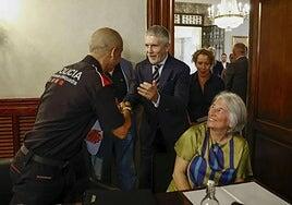 Marlaska reivindica la eficacia de los agentes ante los «salvapatrias»