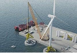Luz verde para instalar otro prototipo de aerogenerador marino junto a la Plocan
