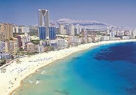 Benidorm es verde y azul