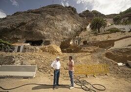 El Cabildo contribuirá con 300.000 euros al arreglo de los daños tras el desprendimiento del talud que sufrió Artenara