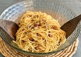 Pasta a la carbonara vegetariana: la receta que llevabas esperando toda tu vida