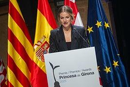 La princesa Leonor defiende la «ética del trabajo bien hecho y la búsqueda del bien común»