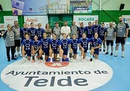 El nuevo Rocasa Gran Canaria ya ilusiona en su puesta en escena en el Antonio Moreno