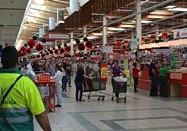 Así se vivió el fallo informático en el centro comercial Alcampo de Telde