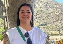 La enfermera Carmen Delia Cardona Armas, pregonera de las fiestas de La Aldea